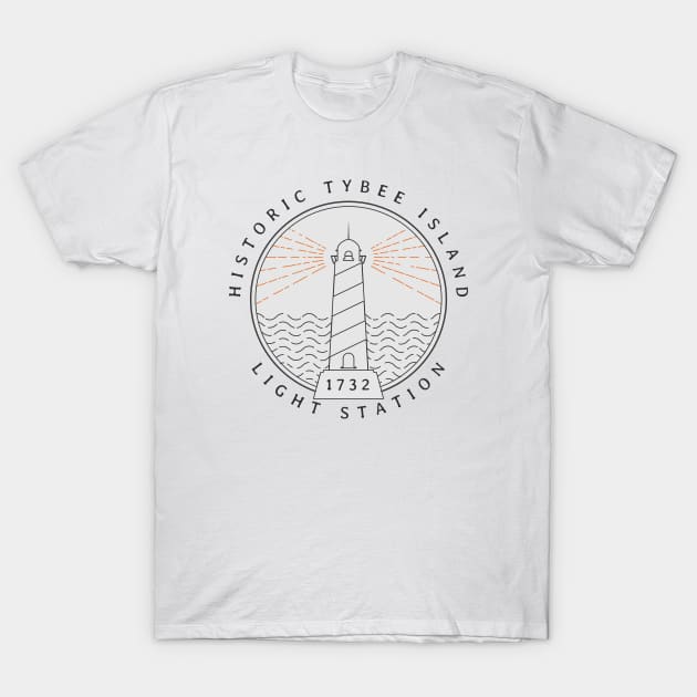 Georgia, Tybee Island T-Shirt by LocalZonly